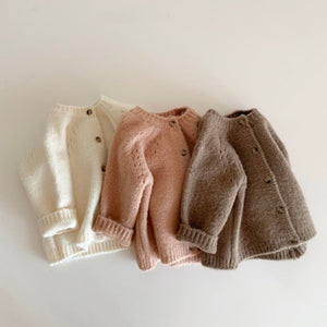 Annie & Charles® gestrickte Jacke aus Wolle DETTE