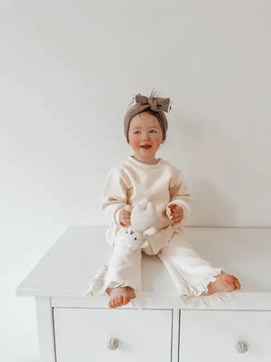 Annie & Charles® Baumwolle Set mit Rüschen MINOU