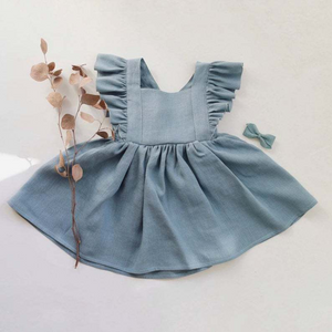 Annie & Charles® Kleid aus Bio-Baumwolle mit Vollant