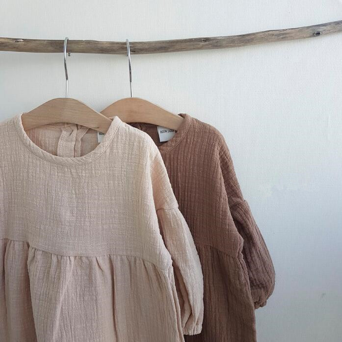 Annie & Charles® Kleid aus Bio-Baumwolle Musselin NOAH (kurzärmlig)