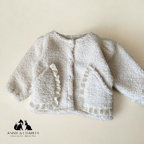 Annie & Charles® flauschige Jacke PLUSH