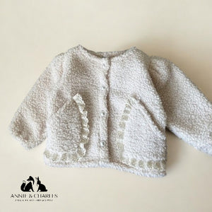 Annie & Charles® flauschige Jacke PLUSH