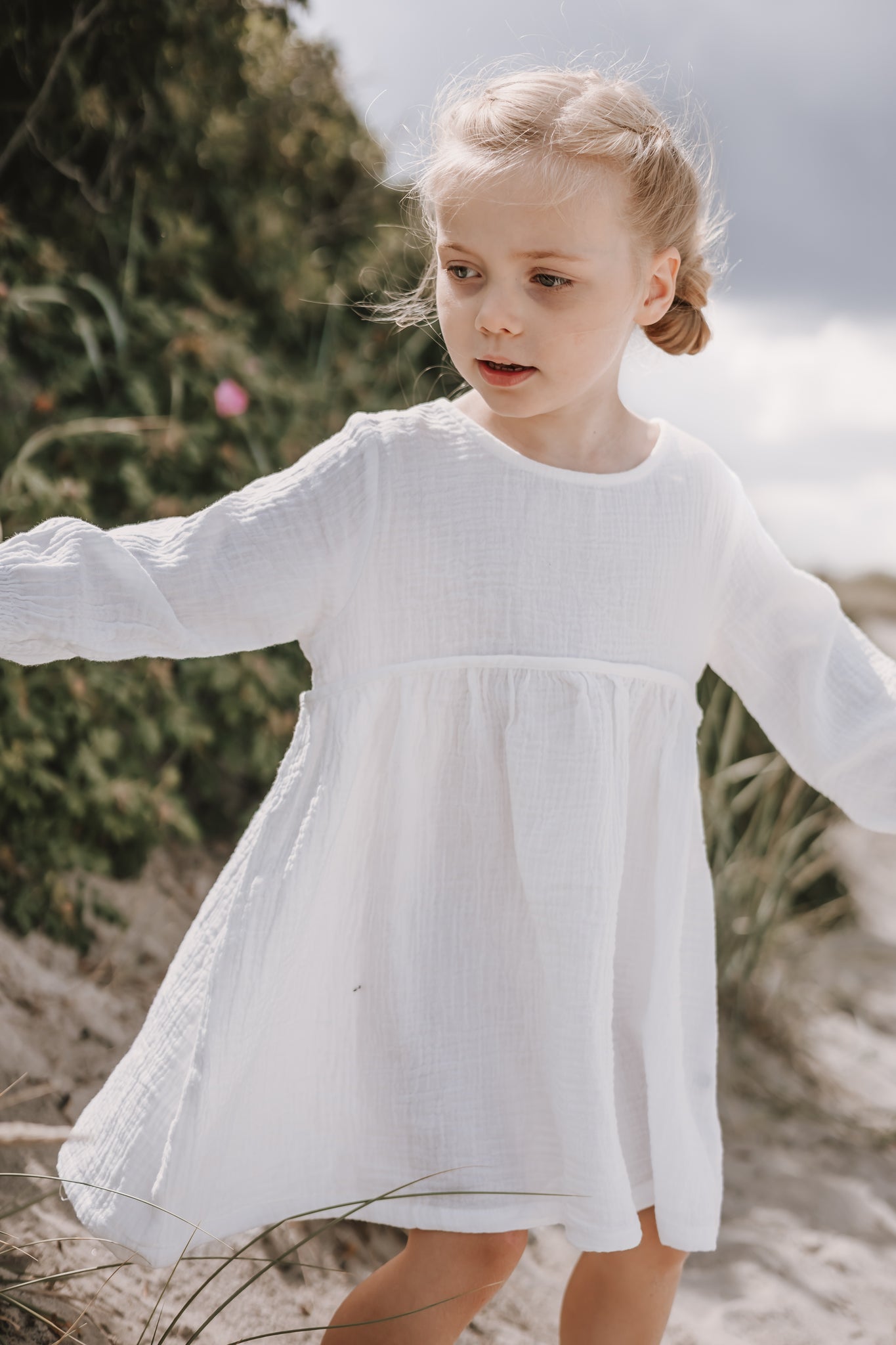 Annie & Charles® Kleid aus Bio-Musselin SOFIE