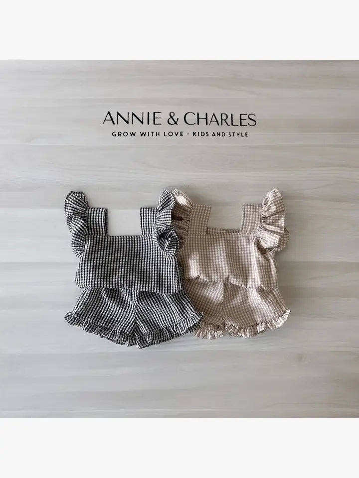 Annie & Charles® Sommer Set aus Baumwolle für Mädels