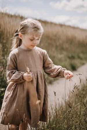 Annie & Charles® Kleid aus Bio-Baumwolle Musselin NOAH (kurzärmlig)