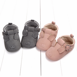 Annie & Charles® Leder-Krabbelschuhe