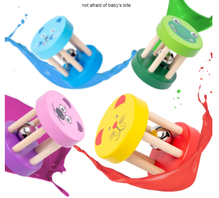 Annie&Charles® Montessori Baby Holzspielzeug