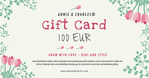 Annie & Charles® €100 Geschenkgutschein