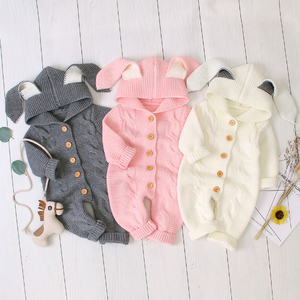 Annie & Charles® Strick-Jumpsuit mit Hasenohren