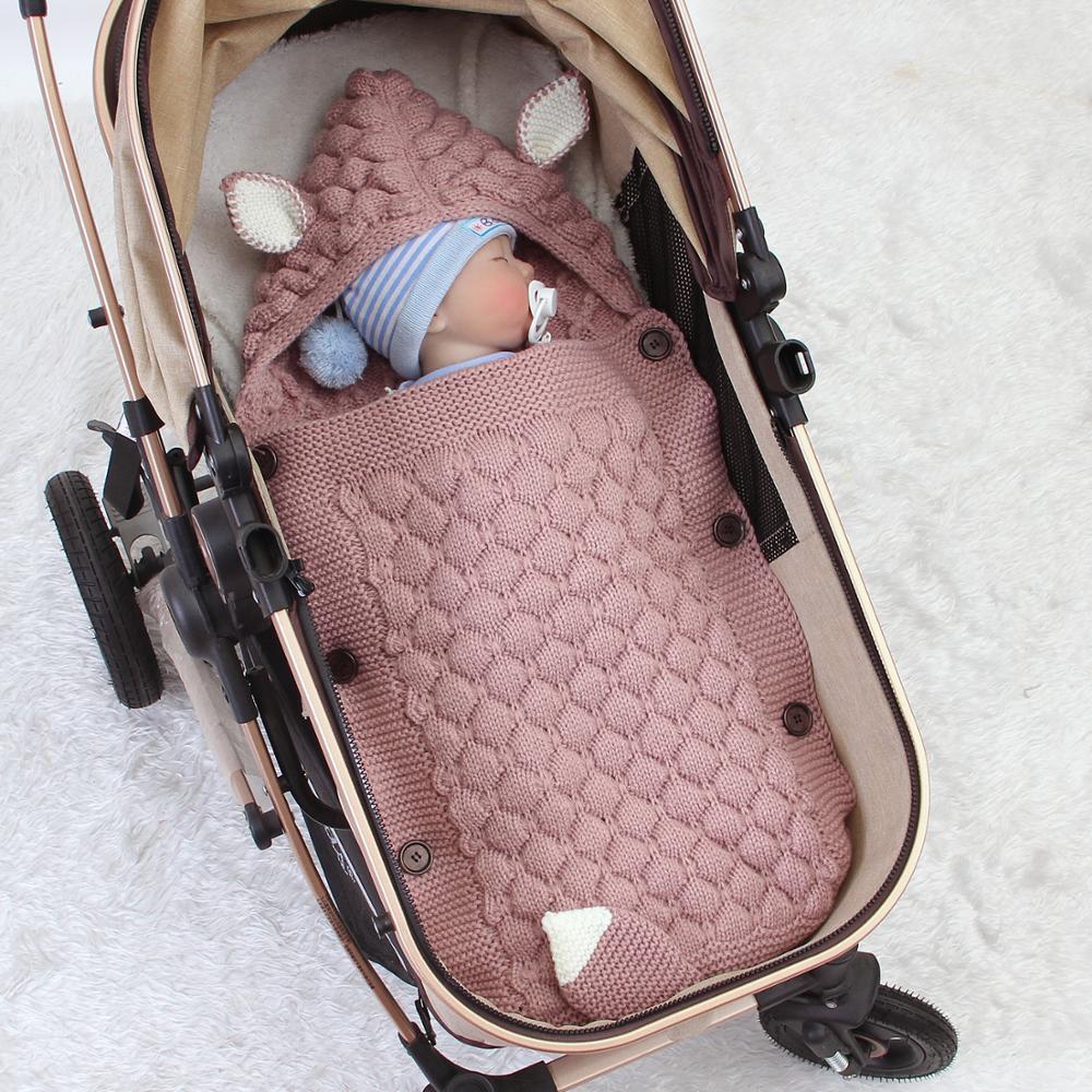 gestrickter schlafsack für babys Annie & Charles® gestrickter Schlafsack
